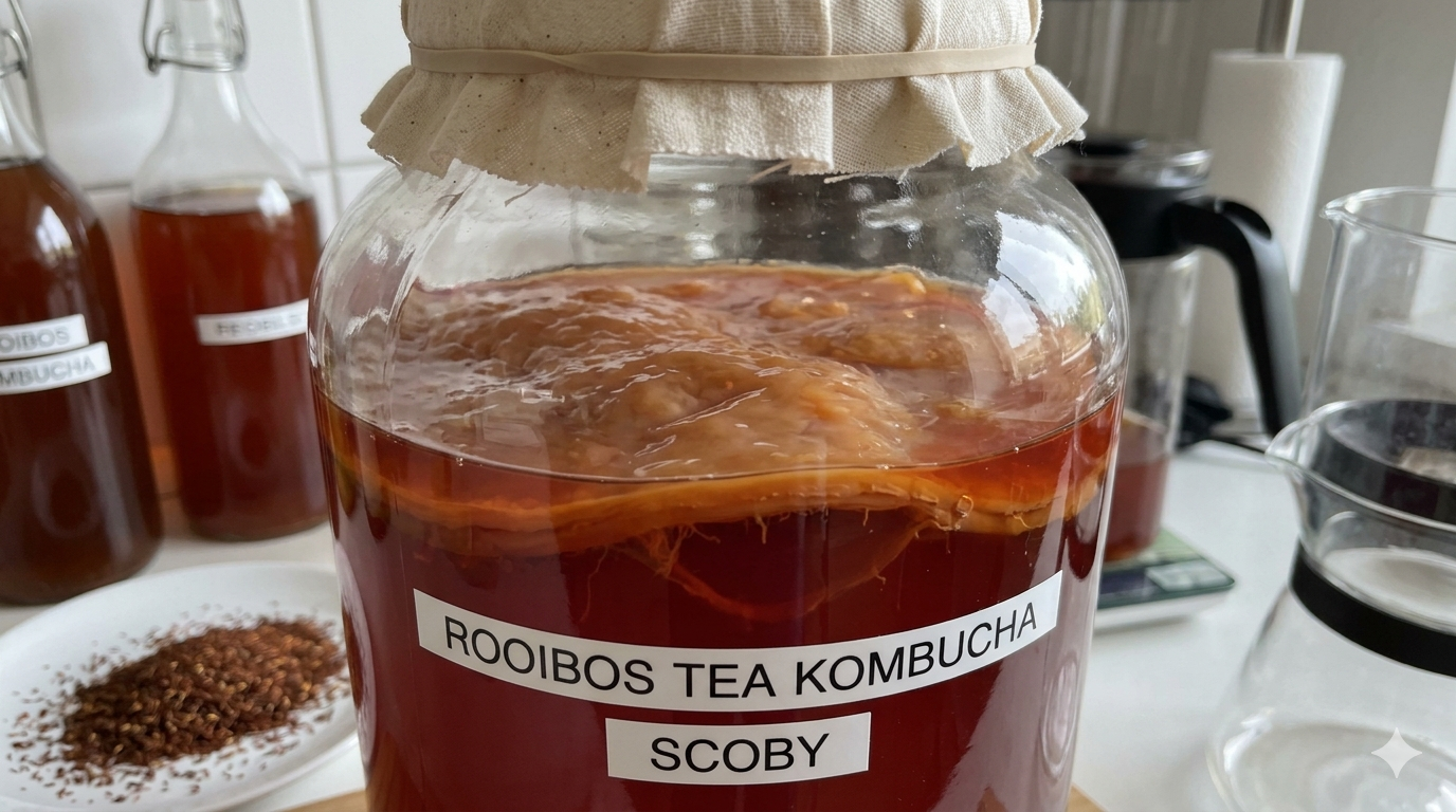 Rooibos Tea SCOBY | Brew Your Own Rooibos Kombucha