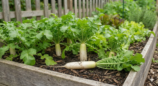 Organic Daikon Radish Growing Guide