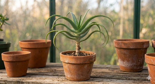 Vibrant Aloe arborescens (Krantz Aloe) Seedlings