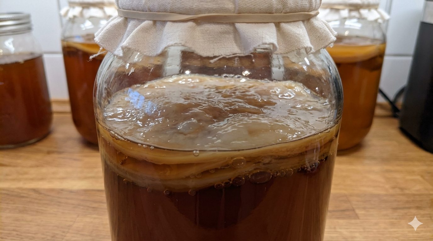 Black Tea SCOBY | Traditional Kombucha Starter Culture