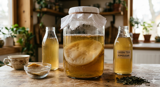 Green Tea SCOBY | Premium Kombucha Starter Culture